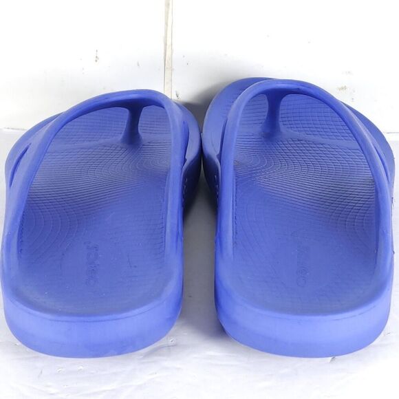 OOFOS Men's OOriginal Recovery US9 Purple Lightweight Thong Flip Flop Sandals - Picture 10 of 13